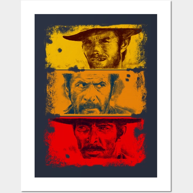 The Good, The Bad, & The Ugly Wall Art by arxitrav